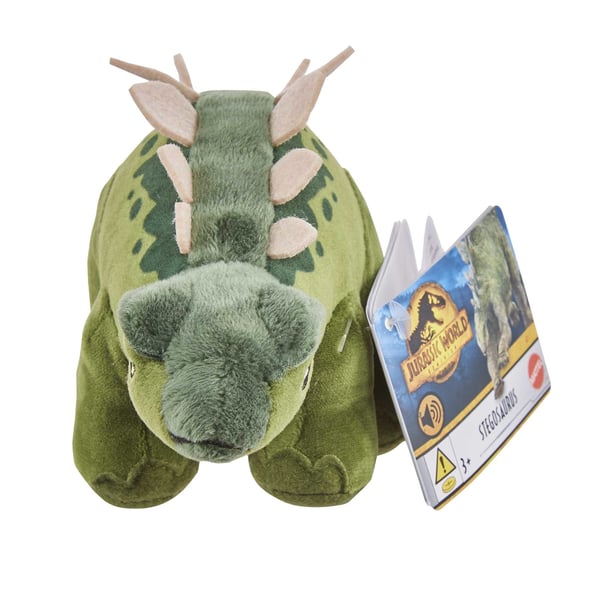 Jurassic World LILLE PLYSFIGUR MED LYD sortiment