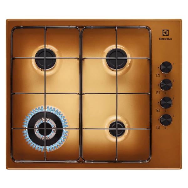 Electrolux EGS6414T mässing Inbyggd 60 cm Gas 4 zone(s)