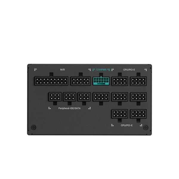 DeepCool PX1000P enhed til strømforsyning 1000 W 20+4 pin ATX ATX Sort