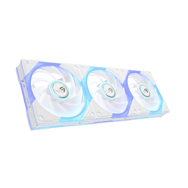 ASUS ROG Eurux GR120 ARGB Fan White Triple Pack Datorväska 12 cm Vit 3 styck