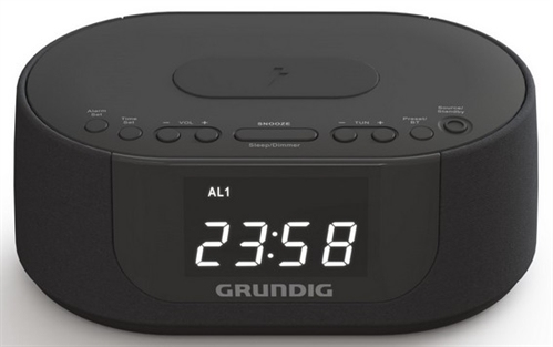 Grundig SCC400 Klockradio Analog Svart