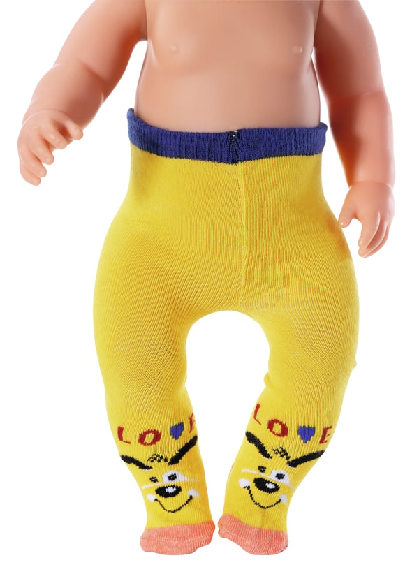 BABY born Tights 2x, 2 ass. Strømpebukser til dukker