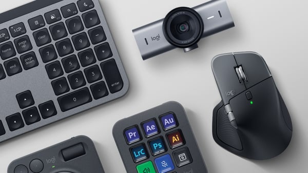 Logitech MX Master 4 for Mac datormöss Kontor Högerhand Bluetooth laser 8000 DPI