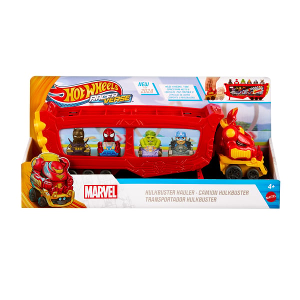 Hot Wheels RACERVERSE Hulkbuster-trailerdragare