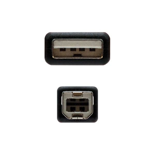 Nanocable 10.01.0104-BK USB-kabel USB 2.0 3 m USB A USB B Sort