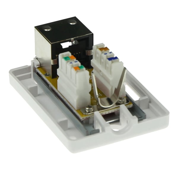 ACT FA6005 uttagboxar RJ-45 Vit