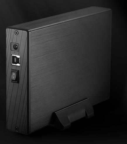 Axagon EE35-XA3 Hölje för lagringsenheter HDD-hölje Svart 3.5"