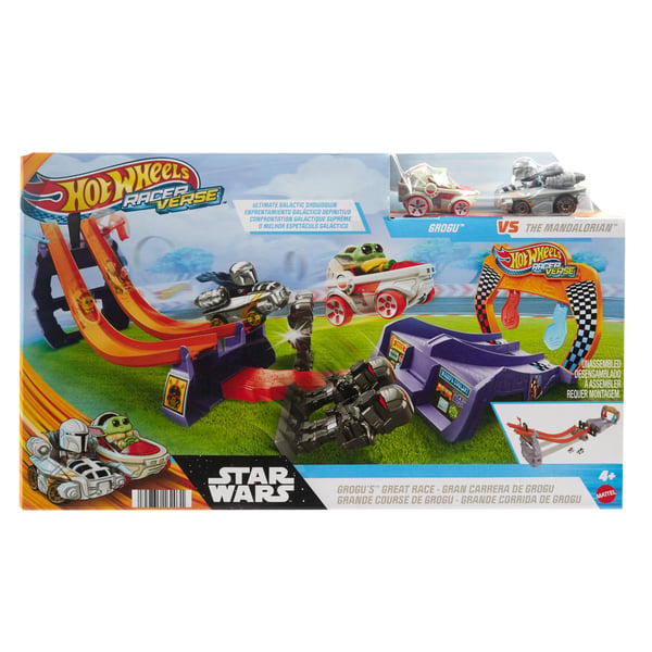 Hot Wheels Racer Verse RACERVERSE Banset med Grogus fantastiska lopp
