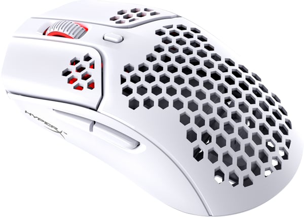 HyperX Pulsefire Haste – trådlös spelmus (vit)