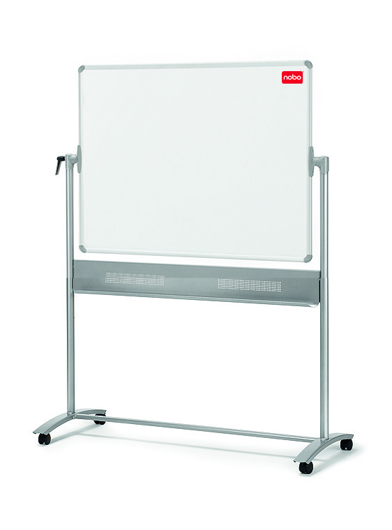 Nobo Impression Pro emaljeret magnetisk mobilt whiteboard 1200 x 900 mm