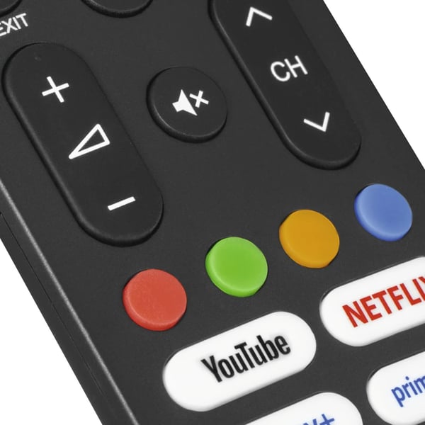 Hama 00221066 fjernbetjening IR trådløs TV Tryk på knapper