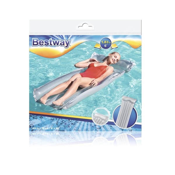 Bestway 44013 pool- och badmadrass Blå, Orange, Transparent, Gul Vinyl