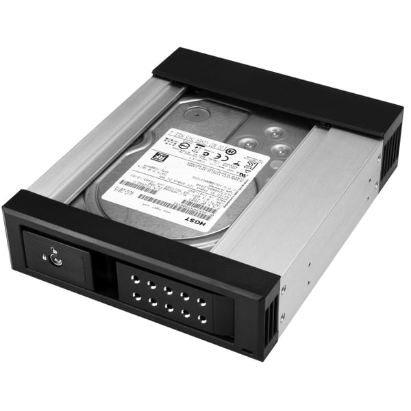 StarTech.com HSB1SATSASBA drive bay panel 13,3 cm (5.25") Bærerpanel Sort