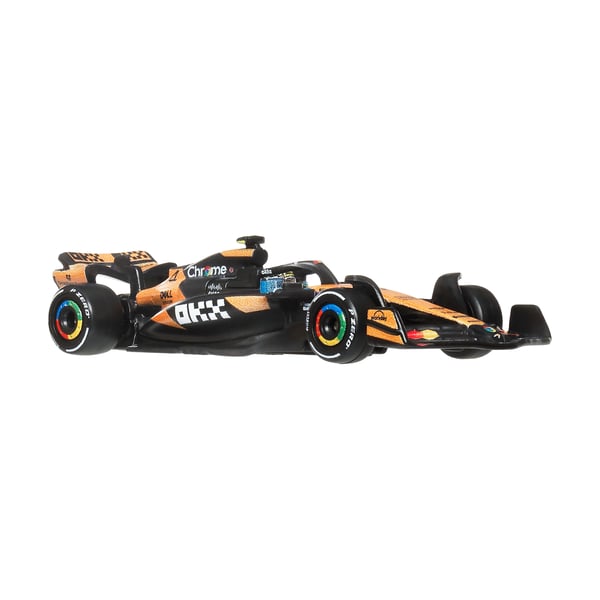 Hot Wheels metalstøbt Formel 1-racerbil i skala 1:64, samlelegetøj (modeller kan variere)