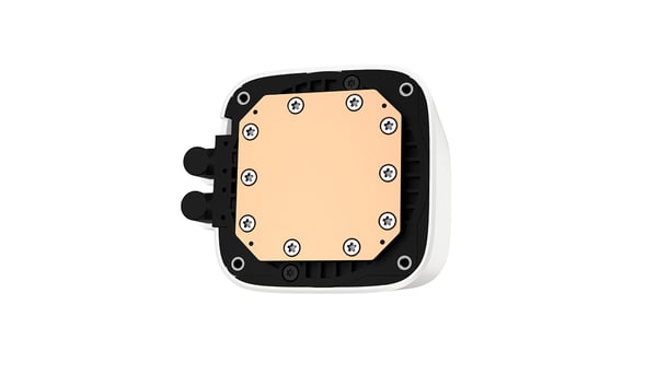 DeepCool LS520 WH Processor Alt-i-en væskekøler 12 cm Hvid 1 stk