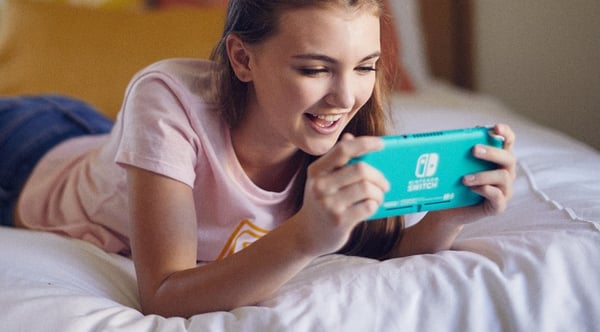 Nintendo Switch Lite bärbara spelkonsoller 14 cm (5.5") 32 GB Pekskärm Wi-Fi Turkos