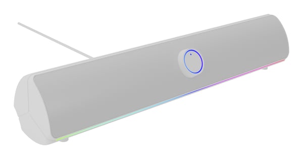 GENESIS NCS-2305 soundbar-kaiutin Valkoinen 2.0 kanavaa 10 W