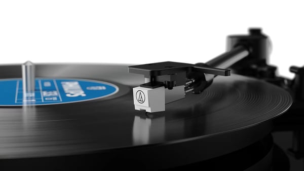 Philips TAV5000/10 grammofoner Remdriven skivtallrik Svart