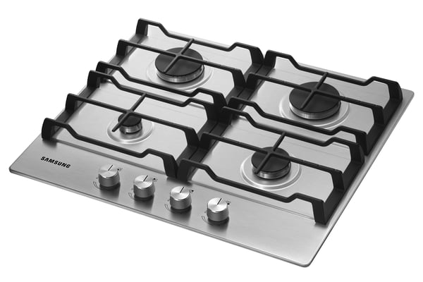 Samsung NA64H3010AS Rostfritt stål Inbyggd Gas 4 zone(s)