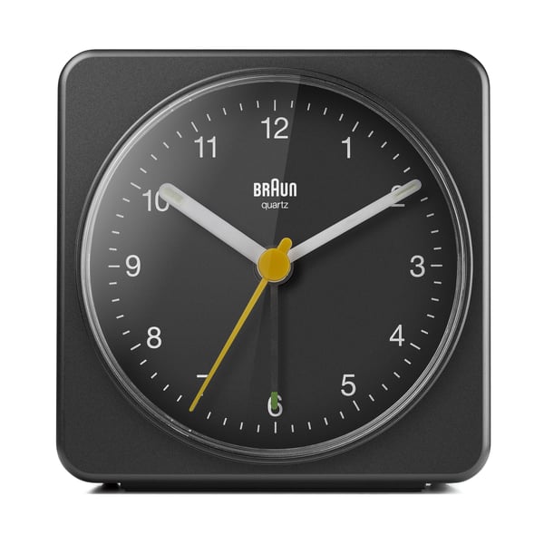 Braun BC03B vækkeur Quartz alarmur Sort