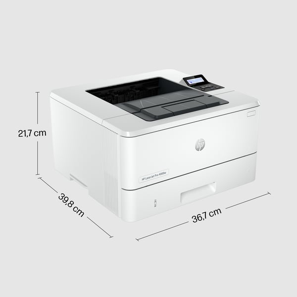 HP LaserJet Pro 4002dw Langaton Mustavalkoinen Tulostin, Kaksipuolinen tulostus; Duplex