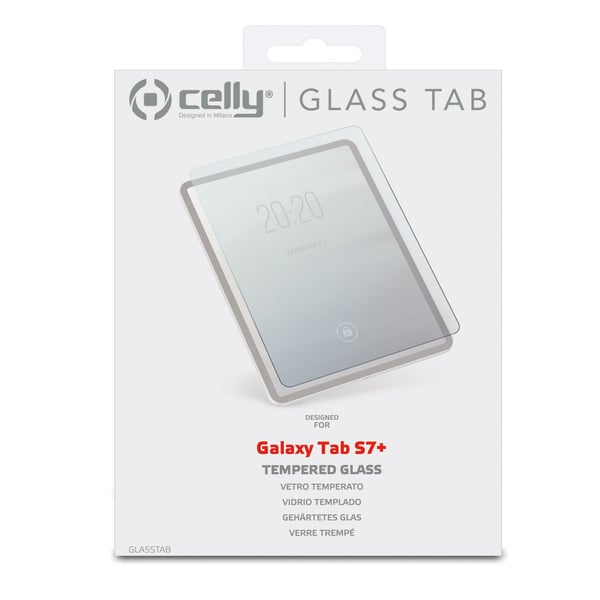 Celly GLASSTAB Genomskinligt skärmskydd Samsung 1 styck