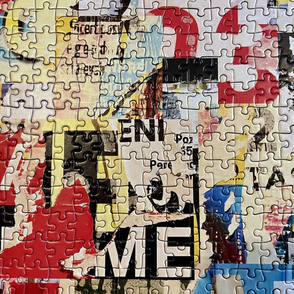 Tactic Poster Collage 1000 pcs Puslespil 1000 stk Kunst