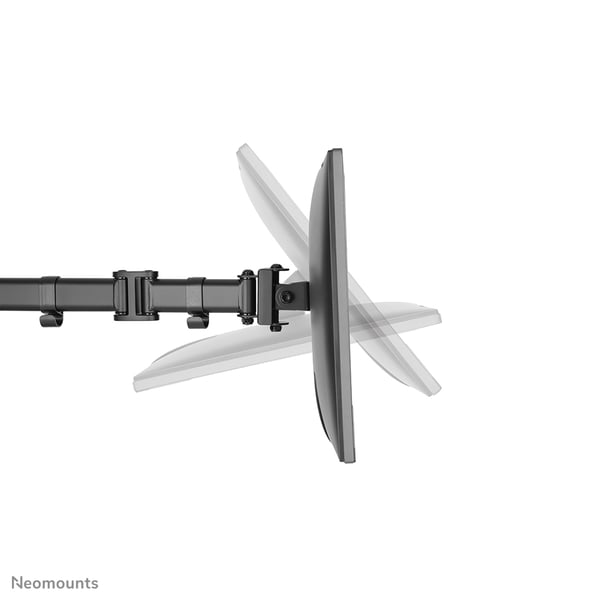 Neomounts NM-D135DBLACK fäste och ställ till bildskärm 68,6 cm (27") Bord Svart