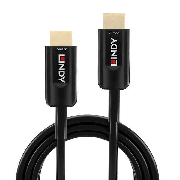Lindy 38380 HDMI-kabel 10 m HDMI Typ A (standard) Svart