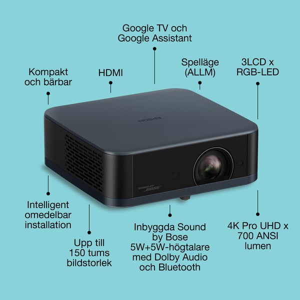 Epson Lifestudio Pop Plus — EF-62N marinblå