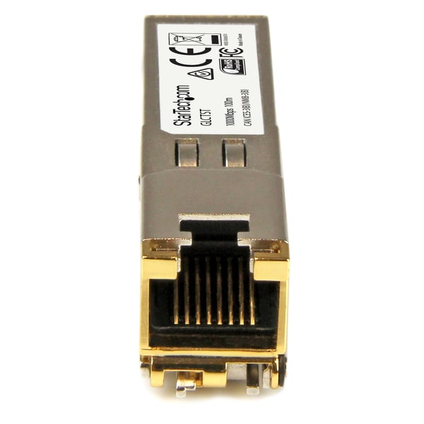StarTech.com Gigabit RJ45 Koppar SFP Transceiver Modul - Cisco GLC-T Kompatibel - 1000Base-T - Mini-