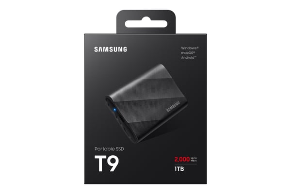 Samsung MU-PG1T0B 1 TB USB Type-C USB 3.2 Gen 2x2 Svart