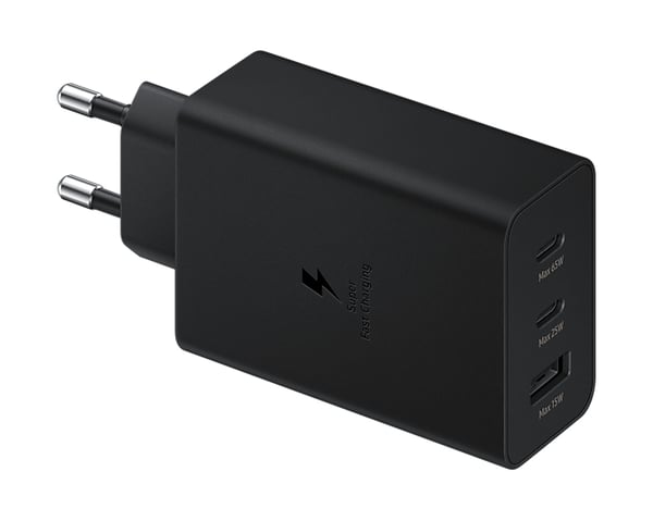 Samsung EP-T6530NBEGWW mobiililaitteen laturi Universaali Musta AC Pikalataus Sisätila