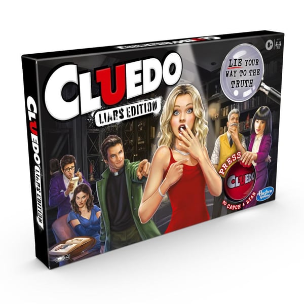 Hasbro Gaming Cluedo Liars Edition Brädspel Krig