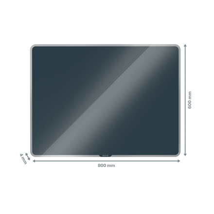 Leitz Cosy magnetisk glas whiteboardtavle 800x600mm