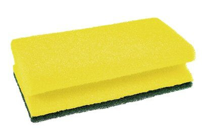 3M CLXNS4 sieni Suorakulmainen Vihreä, Keltainen 4 kpl 3M CLXNS4 sieni Suorakulmainen Vihreä, Keltainen 4 kpl