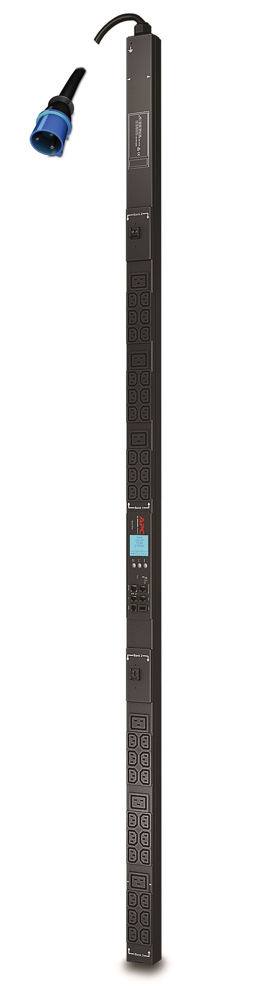 APC AP8853 tehonjakeluyksikkö 42 AC-pistorasia(a) 0U Musta