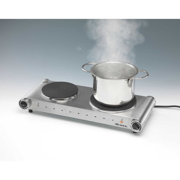 Ariete 0994/20 Rostfritt stål Bänkdiskmaskin 53 cm Gjutjärnsplatta 2 zone(s)