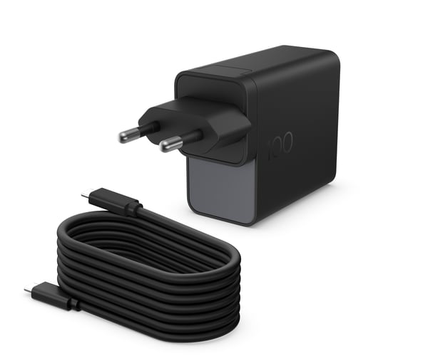 HP 100 W GaN väggladdare