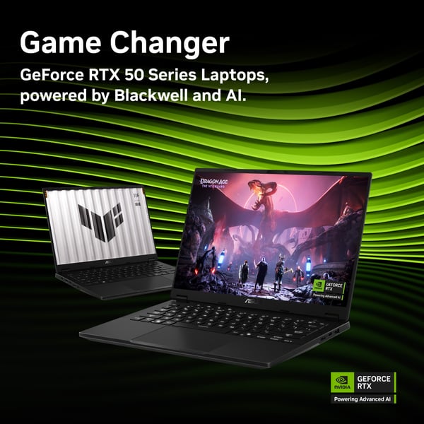 ASUS TUF Gaming A14 FA401KM-RG003W AMD Ryzen AI 7 350 Laptop 35,6 cm (14") 2.5K 16 GB LPDDR5x-SDRAM 1 TB SSD NVIDIA GeForce RTX 5060 Wi-Fi 6E (802.11ax) Windows 11 Home Grå QWERTY Hollandsk