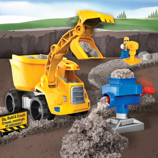 Kinetic Rock Crusher Playset