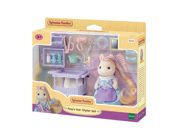 Sylvanian Families Pony Frisør legesæt med figur