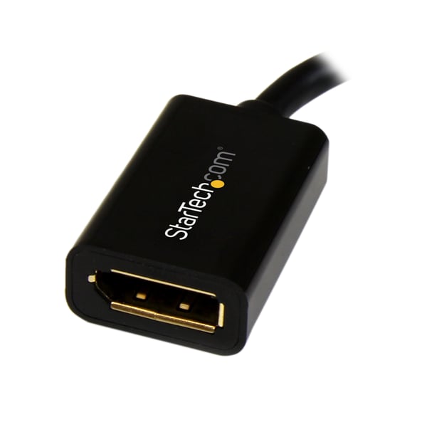 StarTech.com 15 cm Mini DisplayPort till DisplayPort-videokabeladapter – M/F