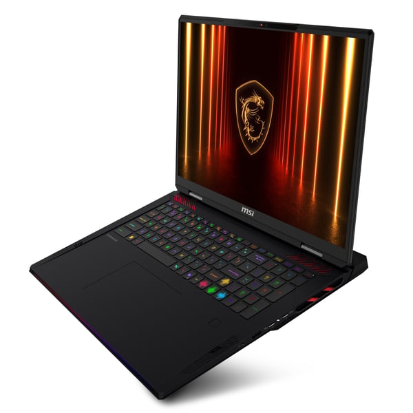 MSI Raider A18 HX A9WIG-290IT AMD Ryzen™ 9 9955HX3D Laptop 45,7 cm (18") UHD+ 32 GB DDR5-SDRAM 1 TB SSD NVIDIA GeForce RTX 5080 Wi-Fi 7 (802.11be) Windows 11 Home Sort