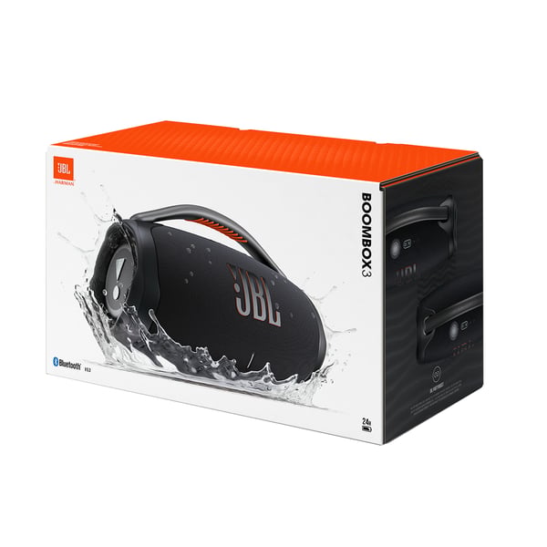 JBL BOOMBOX 3 Bärbar stereohögtalare Svart
