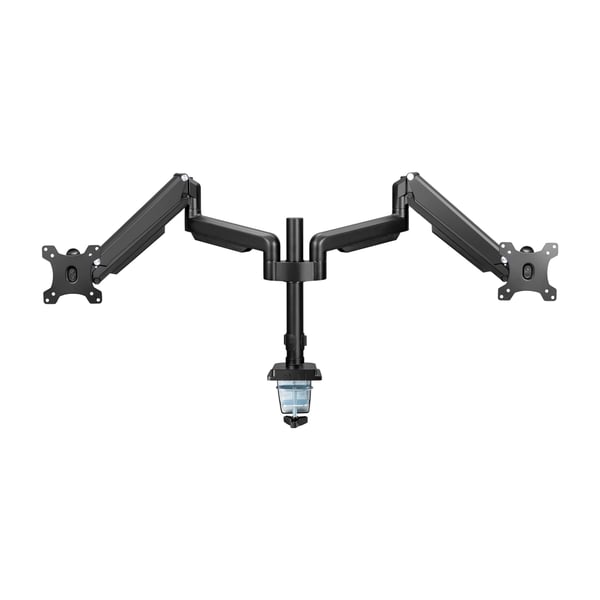 InLine 23160B skærmbeslag og -stativer 43,2 cm (17") Skrivebord Sort