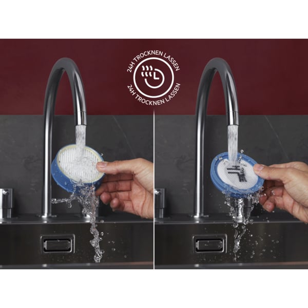 AEG AP61CB21WS Stick vakuum Batteri Dry Poseløs 0,6 L Hvid 2500 At