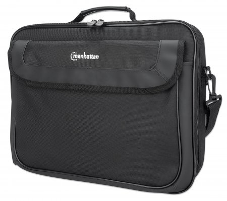 Manhattan 439947 taske og etui til laptop 39,6 cm (15.6") Brevtaske Sort