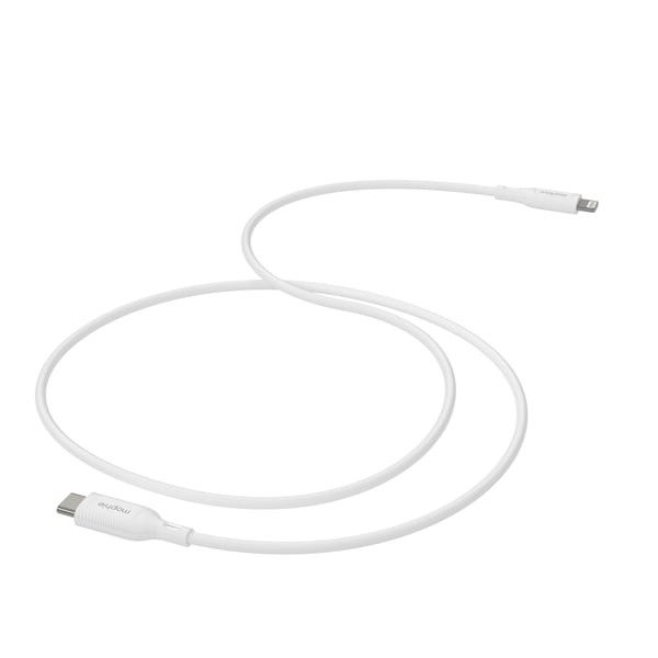 mophie essentials Lightning to USB-C | charging cable (1M) Valkoinen
