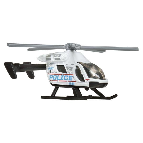 Matchbox Sky Busters , fly, helikopter, rumfartøj eller jetfly med rullende hjul og/eller snurrende propeller (modeller kan variere)